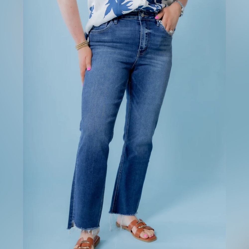 VERVET | BELLA HIGH-RISE FLARE JEANS NWT